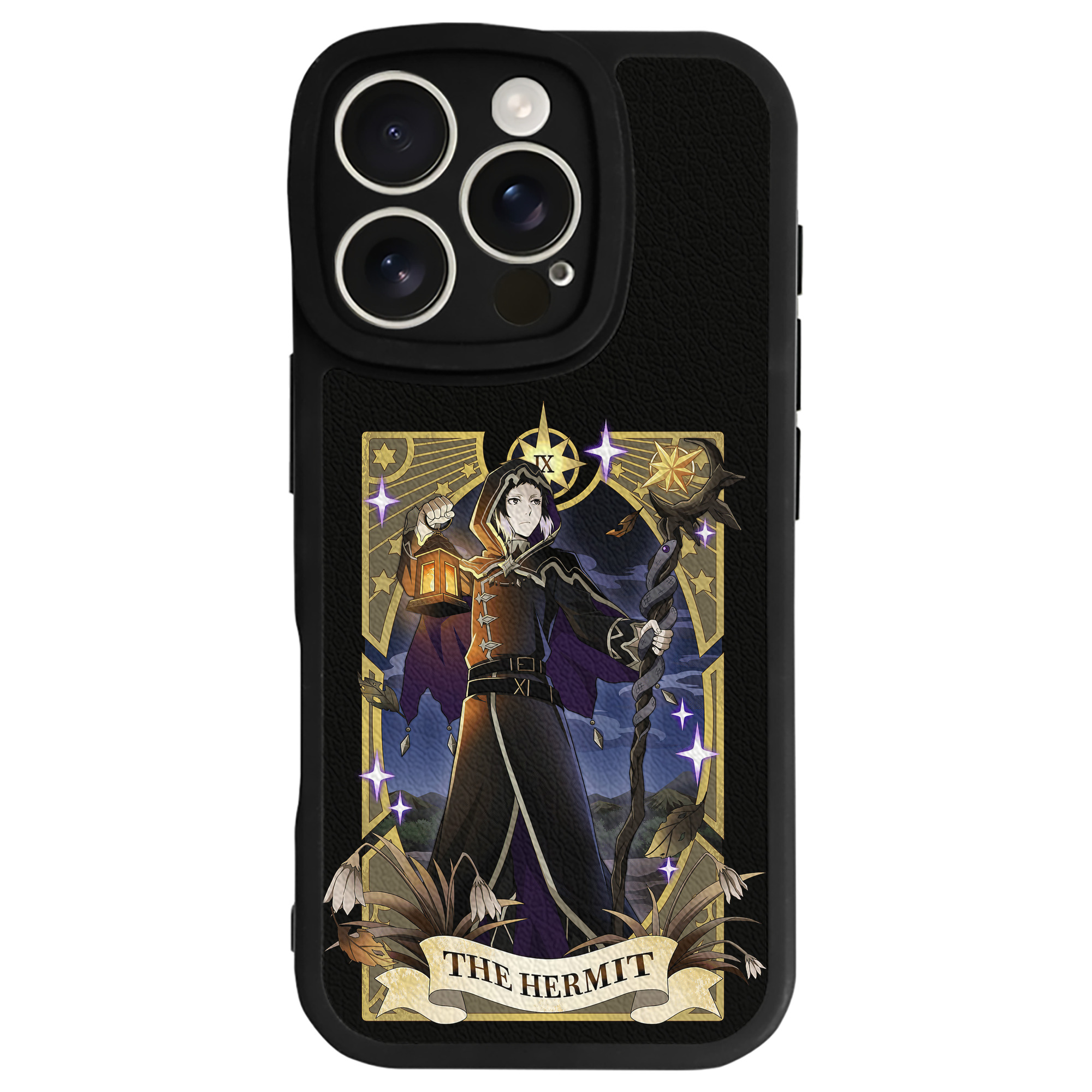（画像用） 文豪ストレイドッグス Bungo Stray Dogs 【iPhone 16シリーズ対応】シリコンスマホケース（レザー調） 材質：シリコン